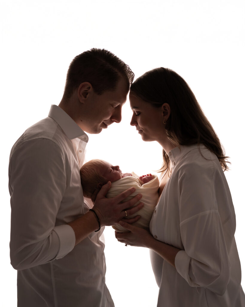 Newbornshooting Neugeborenen Eltern