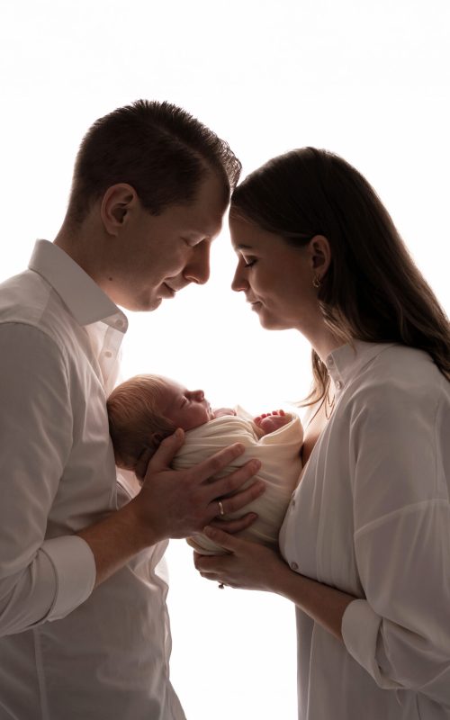 Newbornshooting mit Eltern
