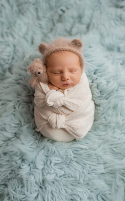 Newbornshooting gepuckt