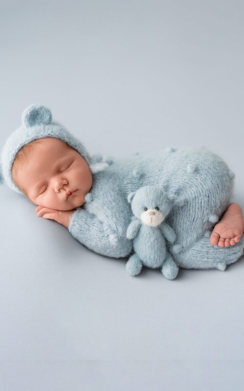 Newbornshooting Posingtisch